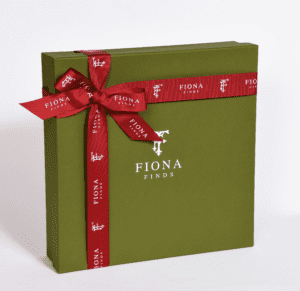 Gift box with ribbon