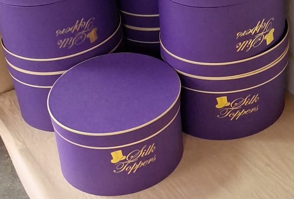 Oval hat boxes made in the UK